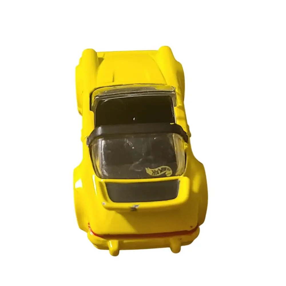 Hot Wheels Porsche 911 SC Targa Exclusive Design Yellow Diecast Toy Race Car